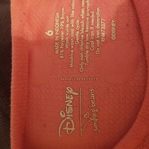 Disney Minnie Mouse Pink Top - Picture 4 of 4